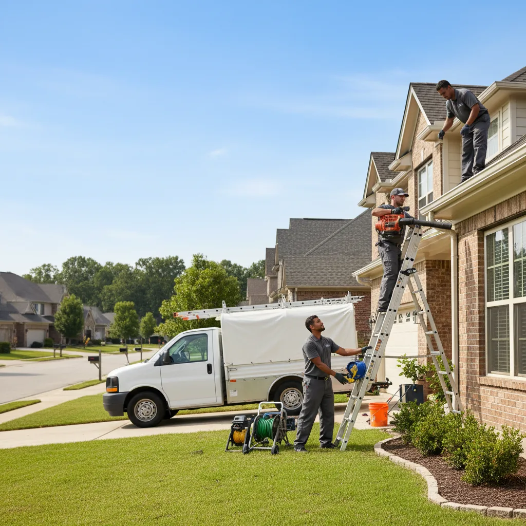 Home Gutter Service in Bokchito, OK near me